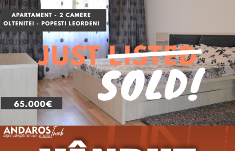 Apartament 2 camere 70mp, Olteniteti, 15 min Piata Sudului, mobilat complet